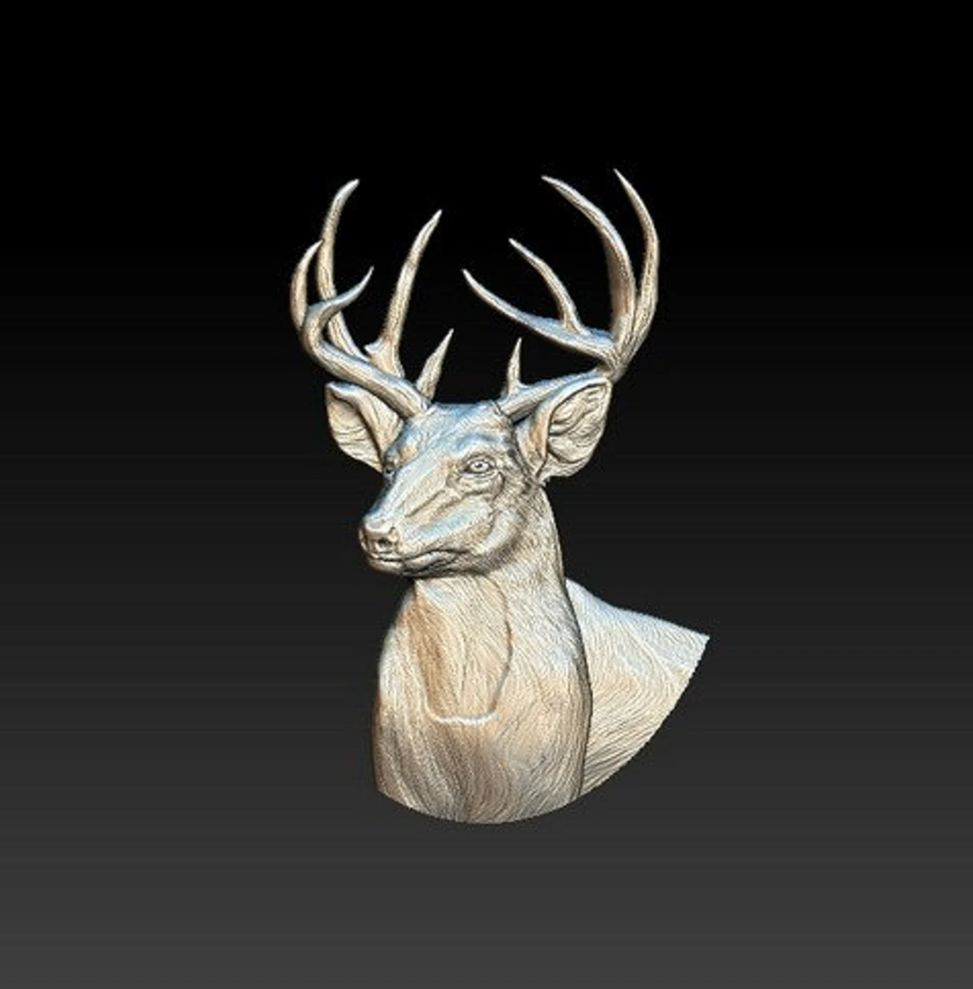 CNC - Deer head