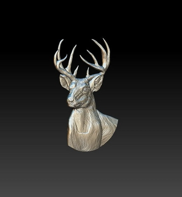 CNC - Deer head