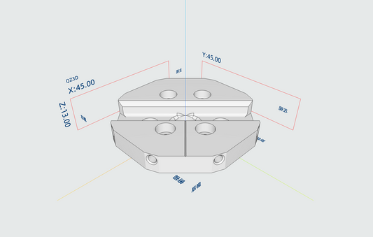 Output Hex Flange