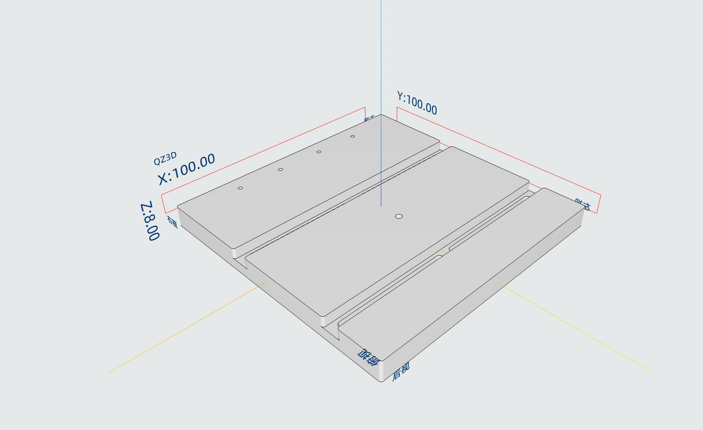 Full Metal SMT Solder Paste Platform (10x10cm)